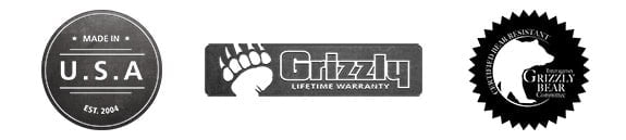 grizzly coolers are made in the U.S