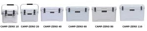Camp Zero Coolers - Sizes
