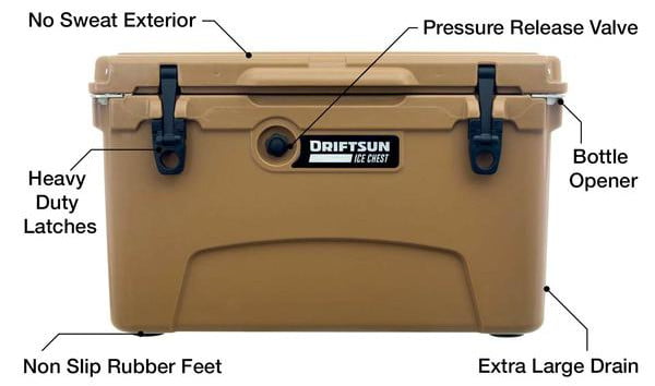 Driftsun Cooler - Features