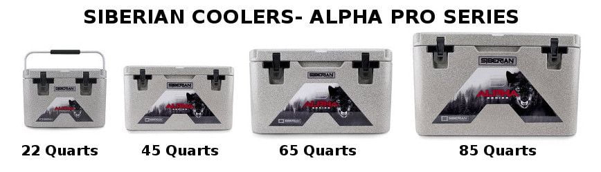 SIBERIAN COOLERS- ALPHA PRO SERIES