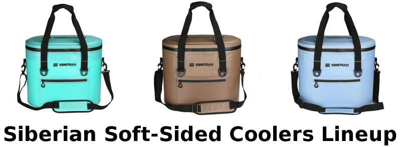 Siberian Sidekick soft-sided coolers