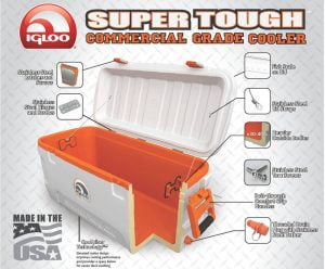 Igloo Super Tough STX Coolers - Features