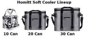 Homitt Soft Cooler Lineup