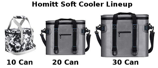 Homitt Soft Cooler Lineup