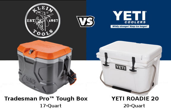 Klein Tools Cooler Vs YETI