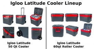 Igloo Latitude Cooler Lineup