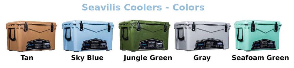 Seavilis Cooler Review - Colors