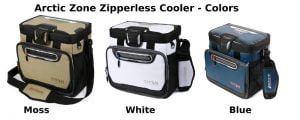Arctic Zone Zipperless Coolers - Colors