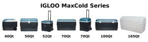 Igloo MaxCold Cooler Lineup